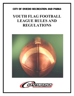 Oviedo Youth NFL Flag Football League Rules