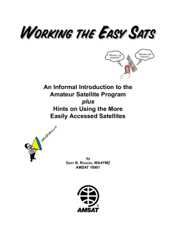 easysat - Amsat-NA