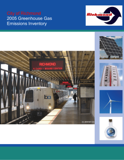 Sentence Outline - City of Richmond, CA