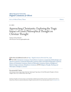 Approaching Christianity: Exploring the Tragic Impact of Greek