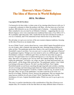 The Idea of Heaven in World Religions