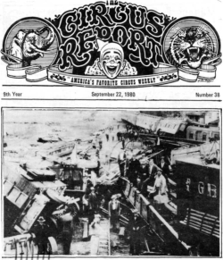 Circus Report, September 22, 1980, Vol. 9, No. 38