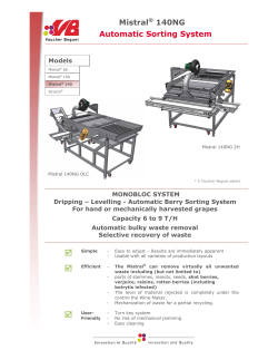 Mistral 140 NG Brochure