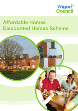 Discounted Homes Scheme