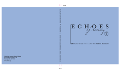 echoes - United States Holocaust Memorial Museum