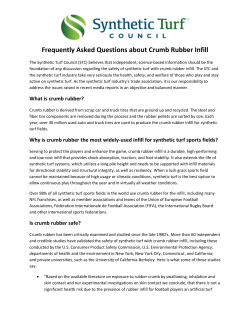 Frequently Asked Questions about Crumb Rubber Infill