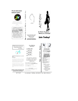 ACTION Brochure - Kansas State University