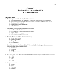 MIDDLE AGES \(1300–1527