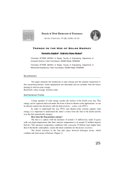 Annals of West University of Timisoara