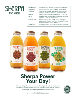 Sherpa Power Your Day!