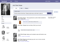 facebook John Peter Zenger