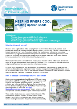 Keeping Rivers Cool (KRC) Project