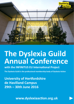 Conference programme Guild