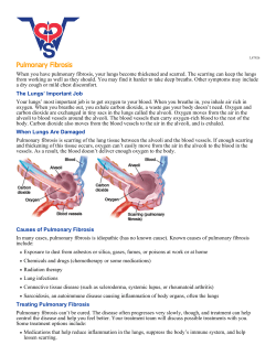 Pulmonary Fibrosis