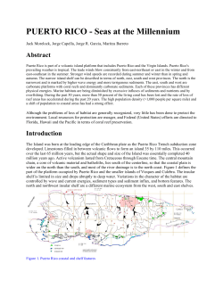 PUERTO RICO - Seas at the Millennium