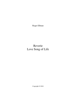 Reverie -- Love Song of Life