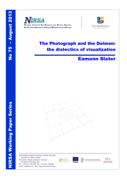 The Photograph and the Dolmen