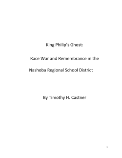 overcoming stereotypes_T.Castner_KingPhilipsShadow