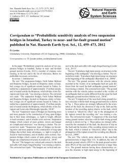 Corrigendum to &ldquo;Probabilistic sensitivity analysis of two