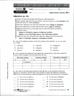 Adjectives (p. 55)
