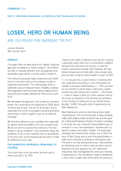 LOSER, HERO OR HuMAN bEING