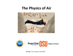 The Physics of Air