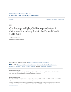 Old Enough to Fight, Old Enough to Swipe