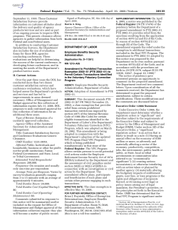 Federal Register/Vol. 71, No. 75/Wednesday