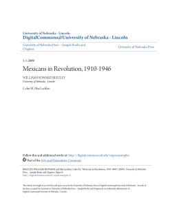 Mexicans in Revolution, 1910-1946