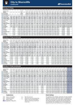 PDF Timetable