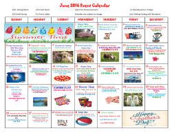 June Calendar - Winder Health Care and Rehabilitation Center in