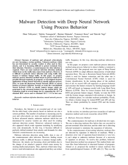 Malware Detection with Deep Neural Network Using