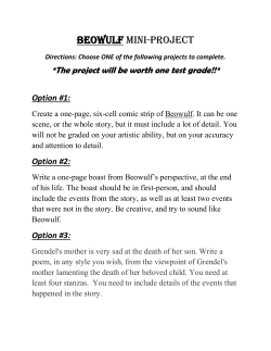 Beowulf Mini