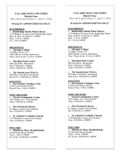 Kitsap Sites - Olympic College