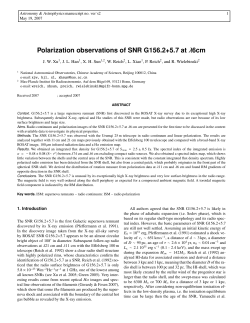 Polarization observations of SNR G156.2+5.7 at &lambda;6cm