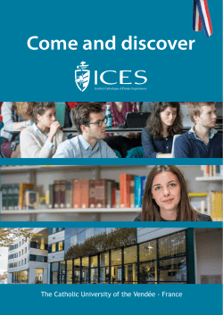 Come to ICES and experience&hellip;