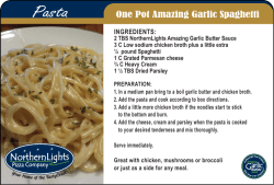 One Pot Amazing Garlic Spaghetti