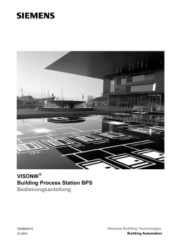 Bedienungsanleitung BPS