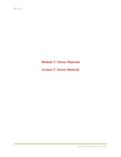 Sewer Material
