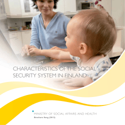 characteristics of the social security system in finland