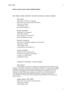 Sign Languages and Compounding_revised