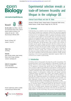 Downloaded - Open Biology