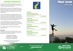 Mount Larcom - RACQ Tourist Information Centre