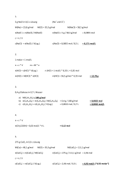 35,5 g/mol M(NaCl)