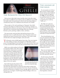 giselle - Ballet Nebraska