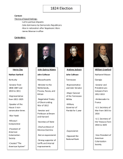 1824 Election