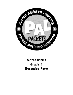 Mathematics Grade 2 Expanded Form