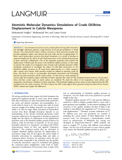 Atomistic Molecular Dynamics Simulations of