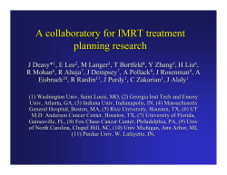 A collaboratory for IMRT treatment planning research A