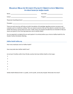 Student Orientation Pre-work